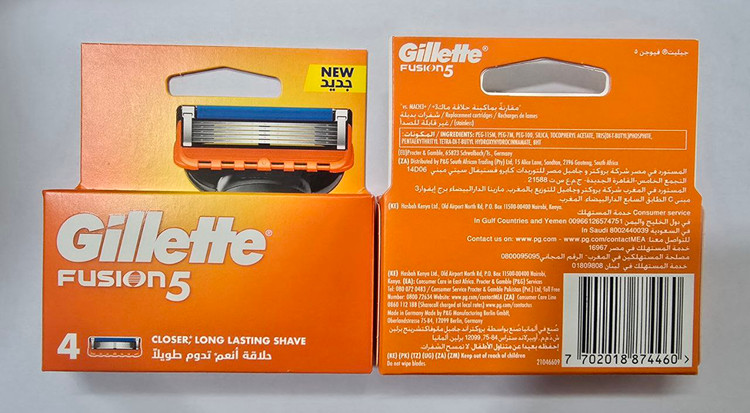 یدک فیوژن ژیلت