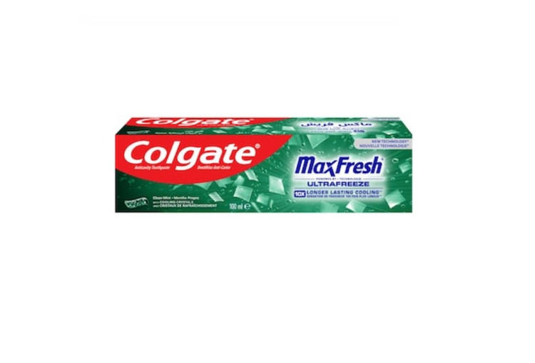خمیردندان کولگیت مکس فرش (Colgate MaxFresh) 100 میلی | فناوری اولترا فریز با ماندگاری خنکی طولانی